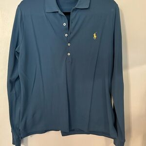 Polo by Ralph Lauren Men's Blue Polo Shirt